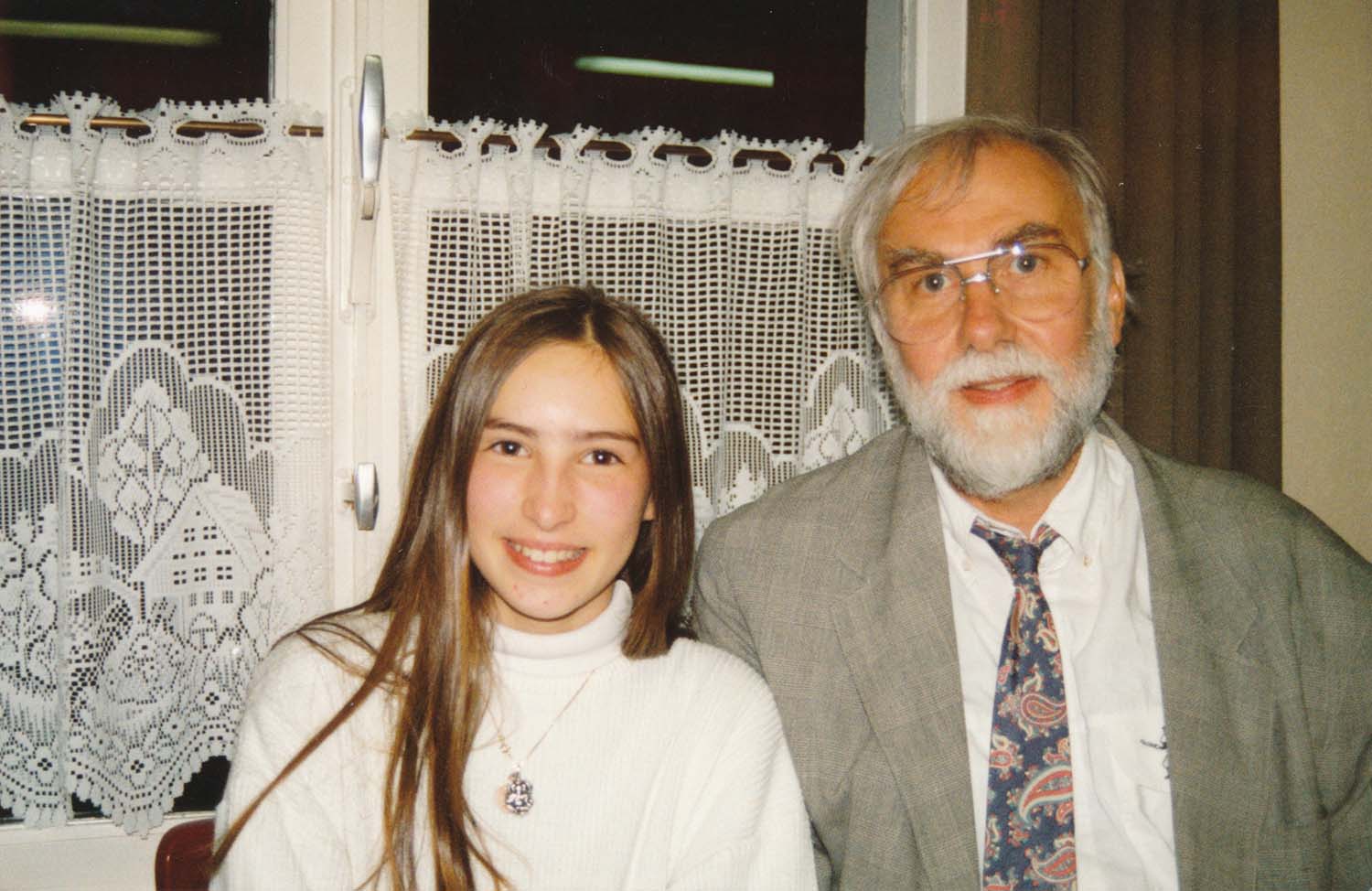 Marie en Geert in 1996