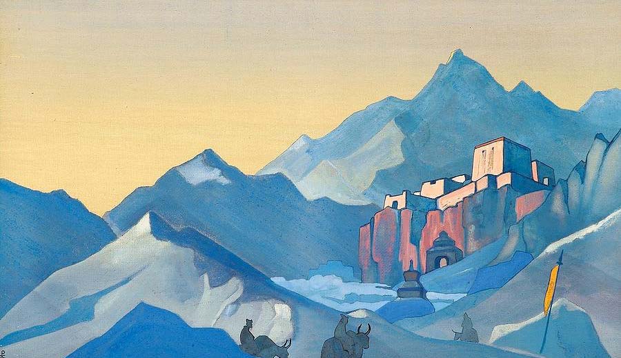 Meditatie in de Himalaya